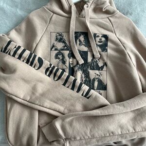 Taylor Swift Beige Hoodie